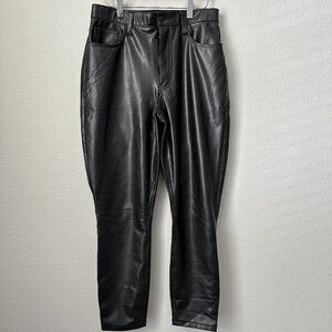 Abercrombie & Fitch Vegan Leather The Skinny High Rise Curve Love Size 10/30